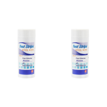 (100 stuks 3-in-1) Zwembad pH-testpapier Multifunctionele chloor-/pH-/broomteststrips Zwembadwatertesterpapier
