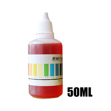 (50 ml) pH-watertestoplossing. Multifunctioneel pH-waterdetectiemiddel. Zeer nauwkeurig en gemakkelijk