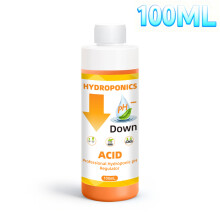 (Alleen 100 ml pH-verlagend) pH-verlagende en -verhogende oplossing voor hydrocultuur, pH-regelaar voor