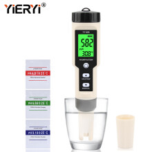 (YY-400) 4-in-1 pH-, TDS-, EC- en temperatuurmeter, digitale waterkwaliteitsmeter met een nauwkeurigheid