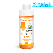(Alleen 250 ml pH Down) pH Down Up oplossing voor hydrocultuur, pH-regelaar voor planten, pH-controle,