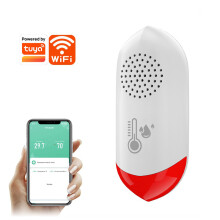 Intelligente temperatuur- en vochtigheidsmelder met wifi-signaal, slimme temperatuur- en vochtigheidssensor