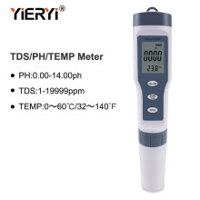 (TPH01138) Nieuwe TDS/PH-meter PH/TDS/EC/Temperatuurmeter Digitale waterkwaliteitsmonitor/tester voor
