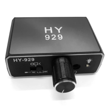 (Zwarte EU-stekker) Waterleidinglekdetector Sensor Pijpleidinglekmonitor Tester Kit met Dubbele Sondes