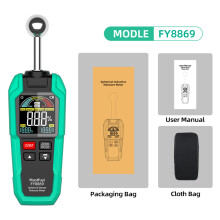 (FY8869)MASTFUYI Bolvormige niet-destructieve vochtmeter, zeer nauwkeurige digitale houtlekdetector