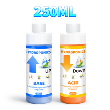 (250 ml pH Up Down Kit) pH Down Up oplossing, pH-regelaar voor hydrocultuur, pH-regelaar voor planten,