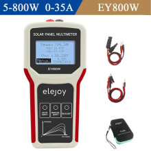 (elejoy - 800W) 800W Zonnepaneeltester Meter Fotovoltaïsche Multimeter Zonne-MPPT Meter Open Circuit