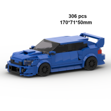 (1023 χωρίς κουτί)Moc Speed Technical Car City Vehicle Racing Car Building Blocks Sports Car Garage