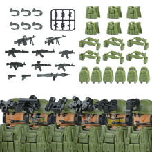 (M102) Figuras de comandos SWAT de ciudad moderna Figuras de fuerzas especiales Bloques de construcción