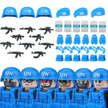 (M106) Figuras de comandos SWAT de ciudad moderna Figuras de fuerzas especiales Bloques de construcción
