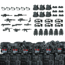 (M104) Figuras de comandos SWAT de ciudad moderna Figuras de fuerzas especiales Bloques de construcción