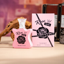 (80ML-2, 7307A Rose Woman (English packaging)) Middle Eastern Arabian Perfume, Long Lasting Rose Fragrance, Strong & Light Scent Unisex New Perfume