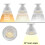 (6000K, GU5.3, 6 kpl, 5W) LED-lamppu, kohdevalo, 38 astetta, MR16, LED-kohdevalo 3
