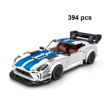 (082 bez pudełka) Moc Car City Vehicle Techniczny samochód wyścigowy Speed Racer Klocki sportowe Samochód