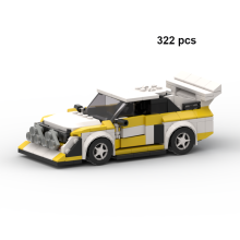 (1025 bez pudełka) Moc Car City Vehicle Techniczny Speed Racing Racer Klocki konstrukcyjne Sportowy