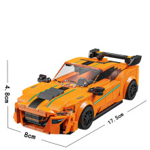 (1082 bez pudełka) Moc Car City Vehicle Techniczny Speed Racing Racer Klocki konstrukcyjne Sportowy