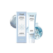 Low Molecular Hyaluronic Acid Moisturizing Sun Cream Matte-Finish No White Cast SPF 50+ PA++++ Calming Moisture Daily Sunscreen for Dry Oily Sensitive