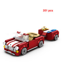 (077 bez pudełka) Moc Car City Vehicle Techniczny Speed Racing Racer Klocki konstrukcyjne Sportowy