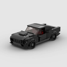 (12 bez pudełka) Moc Car City Vehicle Techniczny samochód wyścigowy Speed Racer Klocki sportowe Samochód
