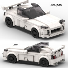 (1013 bez pudełka) Moc Car City Vehicle Techniczny Speed Racing Racer Klocki konstrukcyjne Sportowy
