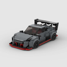(1036 bez pudełka) Moc Car City Vehicle Techniczny Speed Racing Racer Klocki konstrukcyjne Sportowy