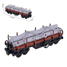 (Set 07) MOC City Creatief Idee Treinbasis Keteltransportvoertuig Wagen Bouwblokken Bakstenen Kinderen