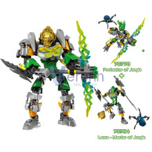 (Jungle Master Fusion, Χωρίς Κουτί) Bionicle Warriors Building Block Lewa Jungle Protector Gali Water