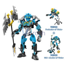 (Water Master Fusion, Χωρίς Κουτί) Bionicle Warriors Building Block Lewa Jungle Protector Gali Water