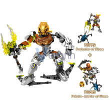(Stone Master Fusion, Χωρίς Κουτί) Bionicle Warriors Building Block Lewa Jungle Protector Gali Water
