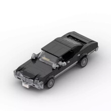 (1035 bez pudełka) Moc Car City Vehicle Techniczny samochód wyścigowy Speed Racer Klocki sportowe