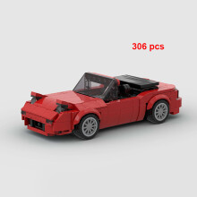 (1027 bez pudełka) Moc Car City Vehicle Techniczny Speed Racing Racer Klocki konstrukcyjne Sportowy