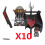 (TV-5064-10PCS)Μεσαιωνικός Στρατιωτικός Στρατιώτης MOC Building Block Φιγούρα Anime Όπλα Orc Ξωτικό 1