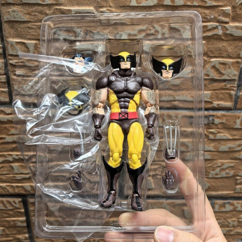(Wolve CT138 Χωρίς Κουτί) CT Toys X-Men Gambit Φιγούρα Δράσης 17cm Κινητή PVC Συλλογή COMIC Έκδοση Mafex