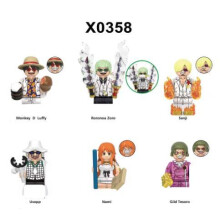 (X0358) Zestaw 8 figurek mini Dragon Ball Super firmy Bandai, Wukong, WM6185, WM6184, WM9183, WM6179,