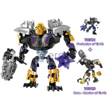 (Earth Master Fusion, Χωρίς Κουτί) Bionicle Warriors Building Block Lewa Jungle Protector Gali Water
