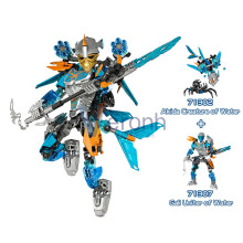 (Σύντηξη Ενωτικού Νερού, Χωρίς Κουτί) Bionicle Warriors Building Block Lewa Jungle Protector Gali Water