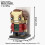 (MOC7630)MOOXI Νέα Παιχνίδια Ταινιών Τρόμου για το Halloween με BrickHeadzed Παιδικό Παιχνίδι MOC με 1
