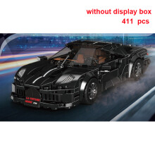 (27096 bez pudełka) Moc Car City Vehicle Techniczny samochód wyścigowy Speed Racer Klocki sportowe