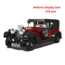 (27101 bez pudełka) Moc Car City Vehicle Techniczny samochód wyścigowy Speed Racer Klocki sportowe