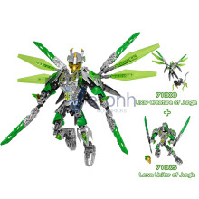 (Jungle Fusion, Χωρίς Κουτί) Bionicle Warriors Building Block Lewa Jungle Protector Gali Water Uniter