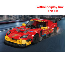 (27107 bez pudełka) Moc Car City Vehicle Techniczny samochód wyścigowy Speed Racer Klocki sportowe