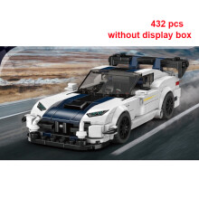 (27095 bez pudełka) Moc Car City Vehicle Techniczny samochód wyścigowy Speed Racer Klocki sportowe