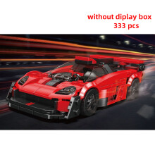 (27106 bez pudełka) Moc Car City Vehicle Techniczny samochód wyścigowy Speed Racer Klocki sportowe