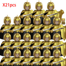 (RZTV5049x21)Lord Rings Elves Orcs Army Dwarf Rohan Μίνι Φιγούρες Δράσης Συναρμολόγηση Τουβλάκια
