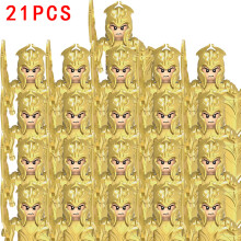 (ZHXH1725x21)Lord Rings Elves Orcs Army Dwarf Rohan Μίνι Φιγούρες Δράσης, Τουβλάκια, Συναρμολόγηση