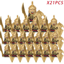 (RZXP248x21)Lord Rings Elves Orcs Army Dwarf Rohan Μίνι Φιγούρες Δράσης Συναρμολόγηση Τουβλάκια