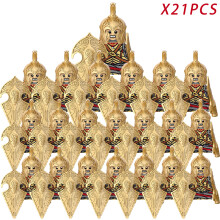(RZXP249x21)Lord Rings Elves Orcs Army Dwarf Rohan Μίνι Φιγούρες Δράσης, Τουβλάκια Συναρμολόγησης