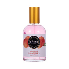 (100ml, Succulent peach) Grape & Peach Fruity Floral Perfume for Women & Men, Fresh Long Lasting Light Fragrance