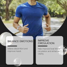 Men's Soothing Fitness Bracelet - Relieve Discomfort, Boost Vitality & Improve Circulation