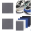 Selbstklebende Schuhreparaturflicken, 2er-Pack DarkGrey 1